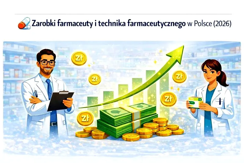 Ile ile zarabia przeciętny Polak w 2026 roku?