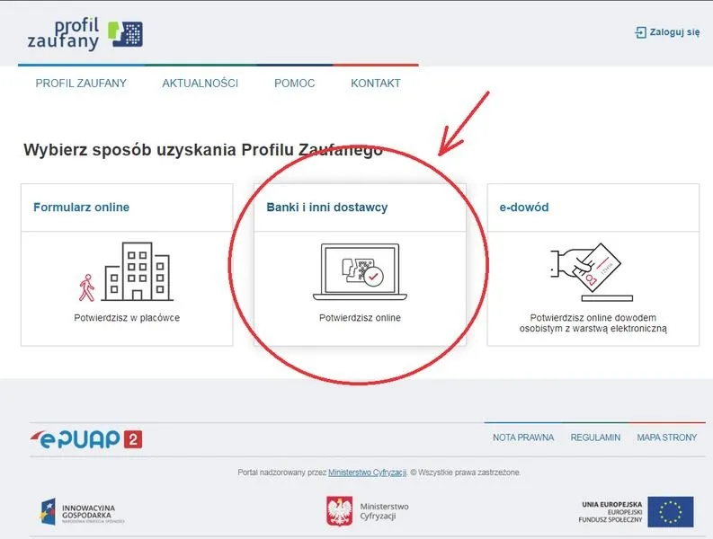 Jak łatwo założyć profil zaufany korzystając z banku PKO?