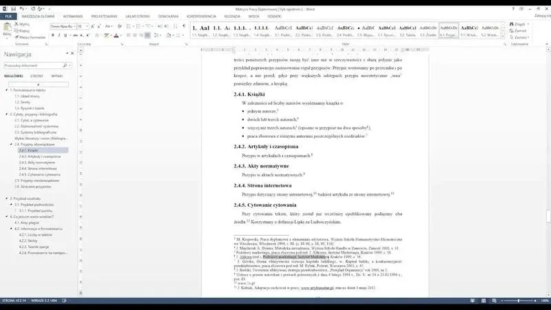 Jak umiejętnie korzystać z długich cytatów w pracy magisterskiej?