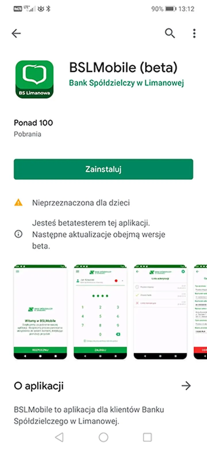 Kod parujący banku spółdzielczego