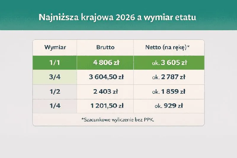 Minimalna stawka godzinowa