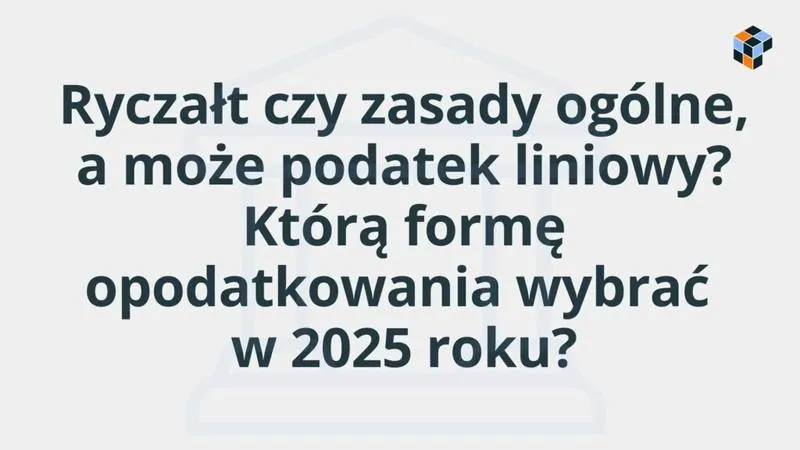 Obliczanie podatku ryczałtowego krok po kroku