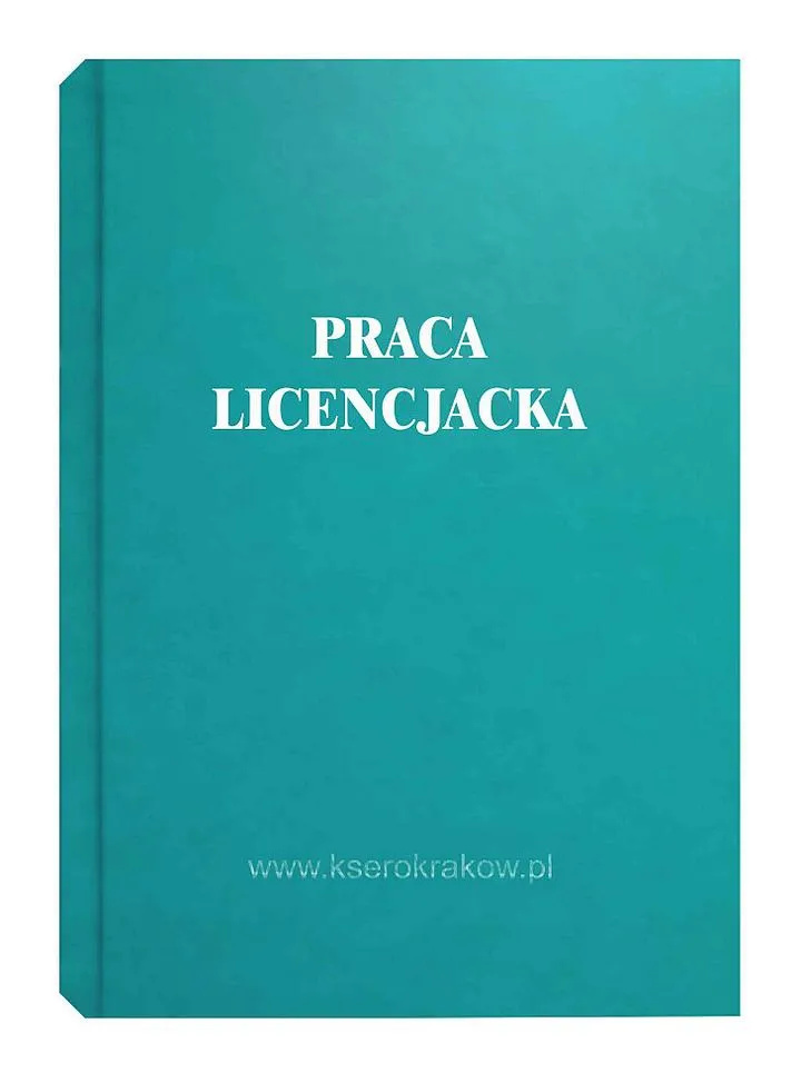 Organizacja pracy licencjackiej