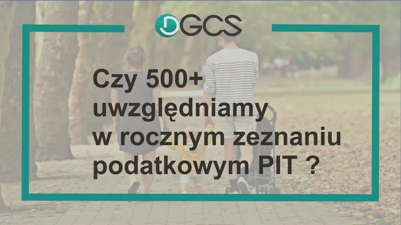 Podatek należny 500+