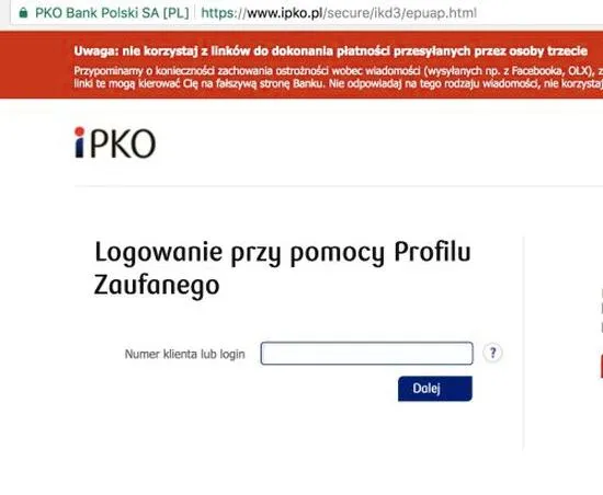 Profil zaufany PKO
