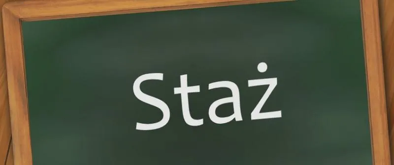 Przelewy za staż