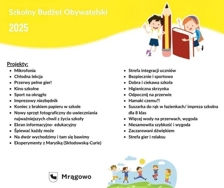 Terminy głosowania budżet obywatelski