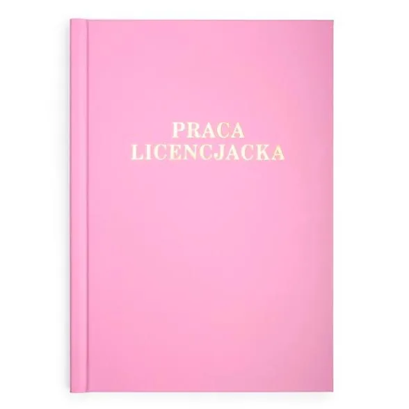 Wymagania formalne pracy