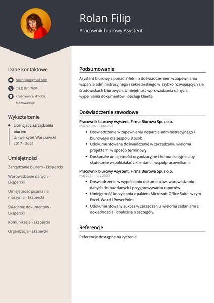 Zarobki asystenta biurowego